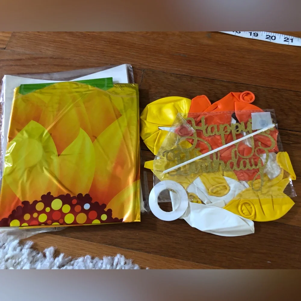 BOGO Sunflower Birthday Decorations